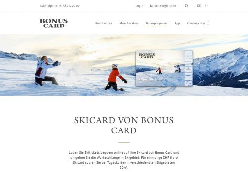 
                            8. Skicard | Visa Bonus Card