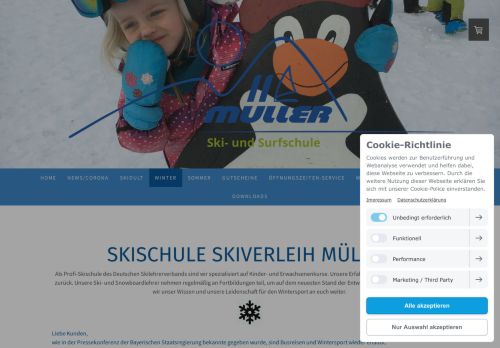 
                            7. Skikurse Skiverleih Skidult Skifahren - Ski- und Surfschule Müller ...