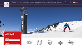 
                            2. Skiline Höhenmeterprofil - Skifahren in der Zillertal Arena