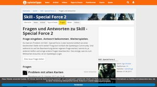 
                            9. Skill - Special Force 2: Fragen und Antworten | spieletipps