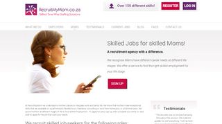 
                            6. Skilled Moms: find part-time or temp work in South Africa ...