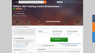 
                            11. Skillpro Skill Training Centre Bhubaneswar - Justdial