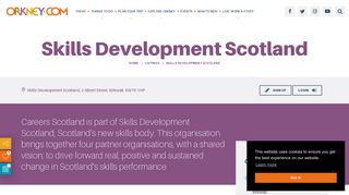 
                            11. Skills Development Scotland | Orkney.com