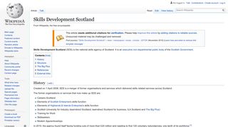 
                            12. Skills Development Scotland - Wikipedia