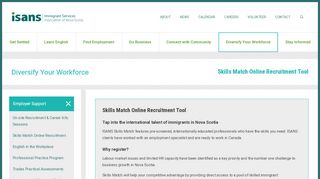 
                            2. Skills Match Online Recruitment Tool – Immigrant Services ... - ISANS