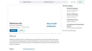 
                            10. SkillsFuture SG | LinkedIn