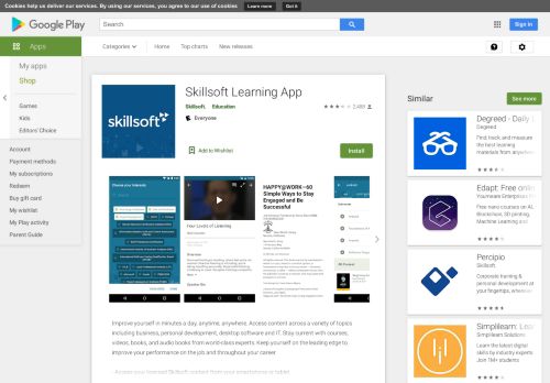 
                            9. Skillsoft Learning App - Apps on Google Play