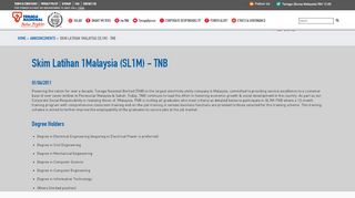 
                            12. Skim Latihan 1Malaysia (SL1M) - TNB - Tenaga Nasional ...
