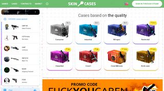 
                            3. SkinCases - Open CS:GO, PUBG and DOTA 2 cases with us and ...