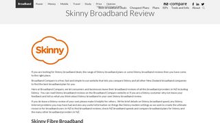 
                            10. Skinny Broadband Review - Broadband Compare