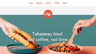 
                            5. Skip – The smartest app to pre-order and pay for food, coffee and drinks