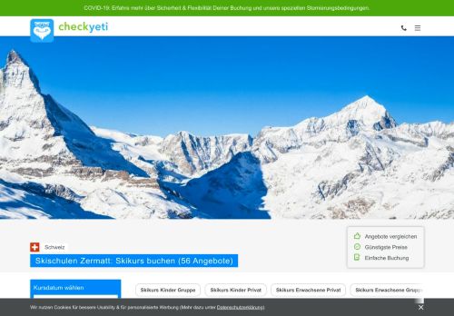 
                            13. Skischulen Zermatt - Vergleiche & buche Skikurse online - Checkyeti
