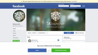 
                            4. SKlauncher - Home | Facebook