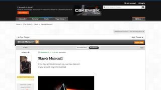 
                            9. Sknote Marconi1 | Cakewalk Forums