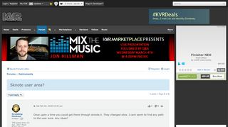 
                            5. Sknote user area? - KVR Audio