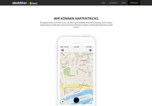 
                            2. skobbler | Home | Smarte Kartentechnologie auf Basis der ...