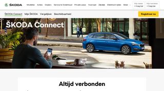 
                            10. ŠKODA Connect » Altijd verbonden met jouw Auto | ŠKODA Nederland