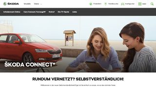 
                            8. ŠKODA CONNECT | Rundum vernetzt