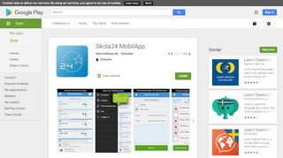 
                            7. Skola24 MobilApp – Appar på Google Play