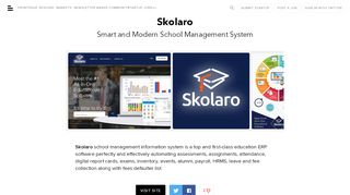 
                            11. Skolaro: Smart and Modern School Management System | BetaList