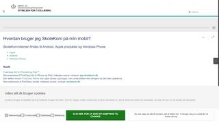 
                            9. SkoleKom klienten findes til Android, Apple produkter og Windows ...