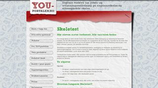 
                            3. Skoletest / Home - Skoledata AS - YOU-portalen