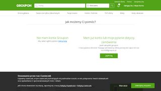 
                            8. Skontaktuj się z nami - Groupon