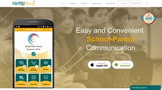 
                            5. SkoolBeep - Parent Communication App for Schools and Teachers