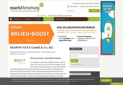 
                            4. SKOPOS NEXT GmbH & Co. KG | consulting.de - marktforschung.de