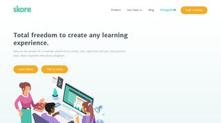 
                            12. Skore - The ultimate stack for digital learning