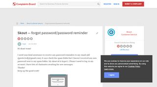 
                            11. Skout - Forgot password/password reminder, Review 965375 ...