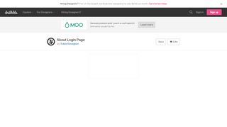 
                            10. Skout Login Page by Travis Heneghen | Dribbble | Dribbble