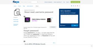 
                            4. Skout reset username password Questions & Answers (with Pictures ...