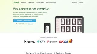 
                            2. Skovik - Software for expense report automation