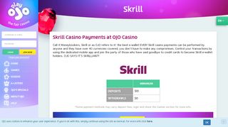 
                            9. Skrill Casino Payment - Secure and Easy Banking | PlayOJO