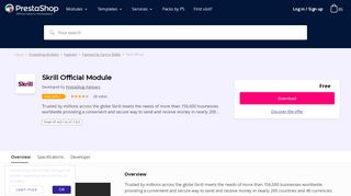 
                            11. Skrill, moneybookers - PrestaShop Addons