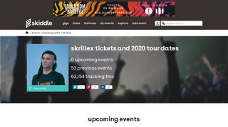 
                            13. Skrillex tickets and 2019 tour dates - Skiddle.com