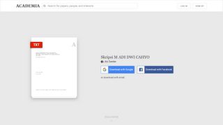 
                            7. Skripsi M ADI DWI CAHYO | Jirji Zaedan - Academia.edu