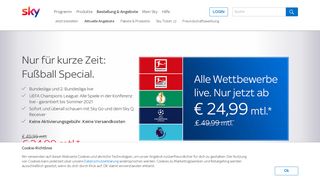 
                            4. Sky Angebote - Februar 2019 | Jetzt 50% sparen - inkl. Sky Q