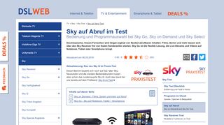 
                            7. Sky auf Abruf Test - Erfahrungen zu Sky Go und Sky on Demand