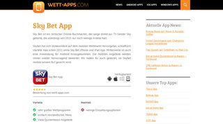 
                            5. Sky Bet App Download als Android apk + für iPhone und iPad