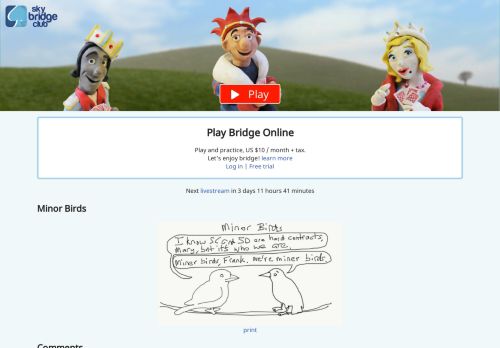 
                            3. Sky Bridge Club: Play Bridge Online