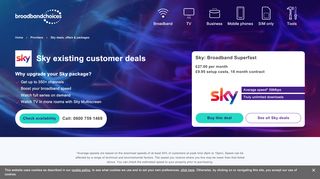 
                            9. Sky broadband and TV deals for existing customers ...