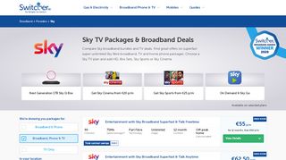 
                            4. Sky Broadband, TV & Home Phone Deals - Switcher.ie