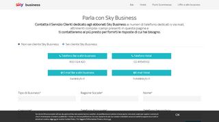 
                            6. Sky Business: servizio clienti, numero verde e contatti | Sky