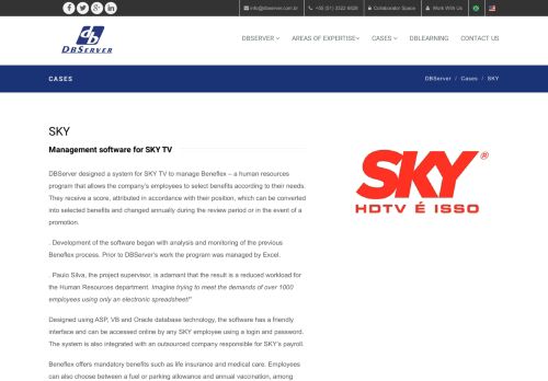 
                            5. SKY - DBServer - Advice on Information Systems