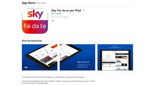 
                            7. Sky Fai da te per iPad on the App Store - iTunes - Apple