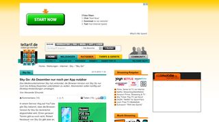 
                            8. Sky Go: Ab Dezember nur noch per App nutzbar - teltarif.de News