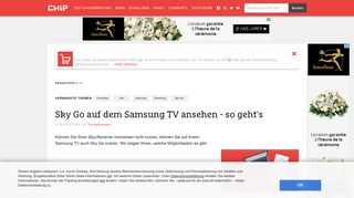 
                            6. Sky Go auf dem Samsung TV ansehen - so geht's - CHIP