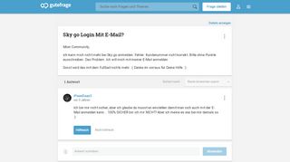 
                            4. Sky go Login Mit E-Mail? (Internet, Anmeldung, Kundennummer ...